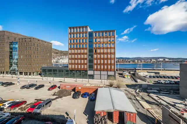 Lys og luftig utsikt over nærområdet.