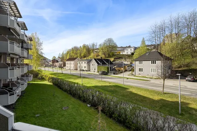 Pene fellesarealer med plen og beplantning!