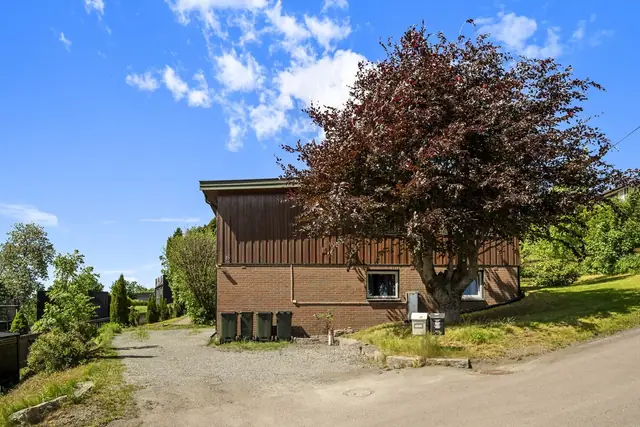 Rolig og etablert boligområde med gode fasiliteter.