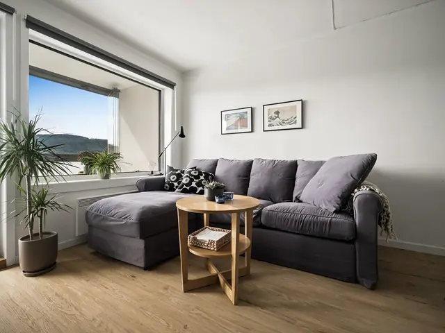 Leiligheten er svært arealeffektiv og gir rom for ulike møbleringsløsninger!