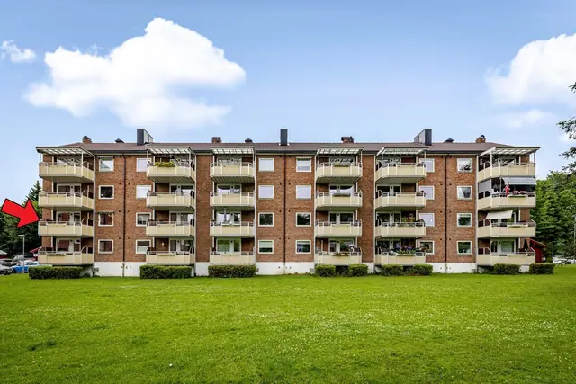 Leiligheten har en fin endebeliggenhet!