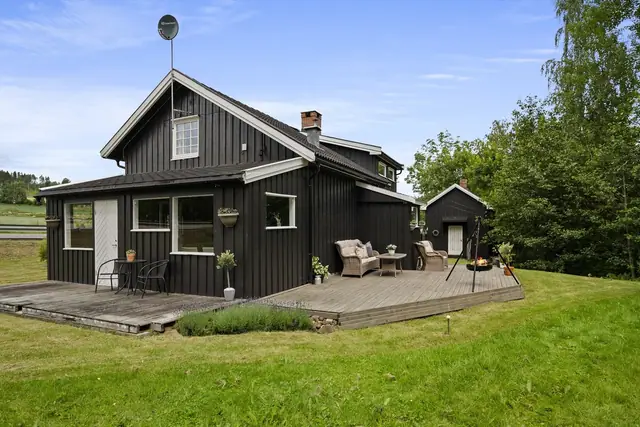 Landlig og koselig hus!