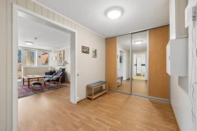 Gang og videre inn i stuen