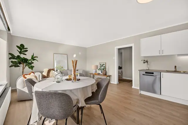 God plass også til en spisegruppe