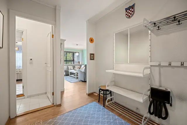 Velkommen inn ! herfra har du adkomst til boligens øvrige rom.