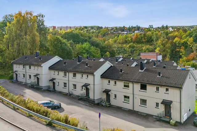 Velholdt boligområde med nye vinduer fra 2026!